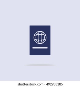 Passport icon.
