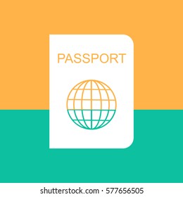 Passport icon.