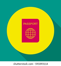 Passport icon.
