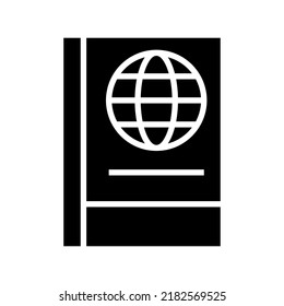 passport icon or logo isolated sign symbol vector illustration - high quality black style vector icons
