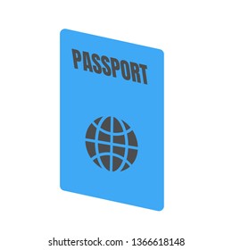 Passport Icon National Travel Identification Document Visa