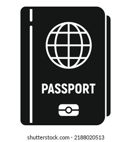 Passport Icon Simple Vector Id Card Stock Vector (Royalty Free ...