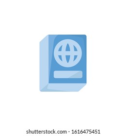 Passport Icon , Travel Symbol.