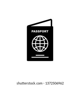 Passport Icon Vector Stock Vector (Royalty Free) 1372506962 | Shutterstock