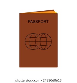 passport icon vector illustration design