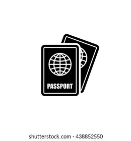 passport icon vector illustration EPS 10