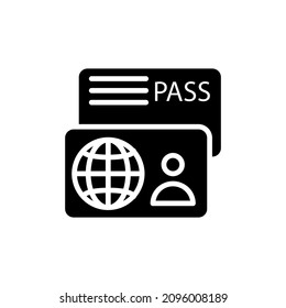 PASSPORT Symbol in Vektorgrafik. Logotyp