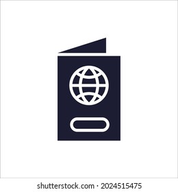 Passport  icons symbol vector elements for infographic web