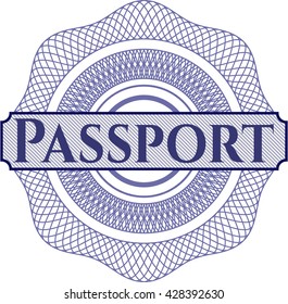 Passport linear rosette