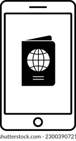 passport phone id identification identity Outline