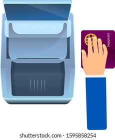 passport scanning device visa scanning portable device