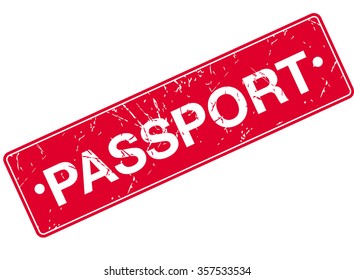 Passport Stamp Sign