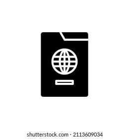 Pasaporte, Viajes, Indice Sólido Empresarial Concepto De Diseño Sencillo Adecuado Para Cualquier Propósito