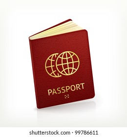 Passport, vector