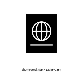 passport vector icon