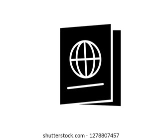 passport vector icon
