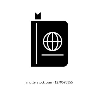 passport vector icon