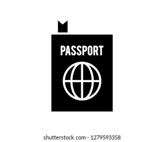 passport vector icon