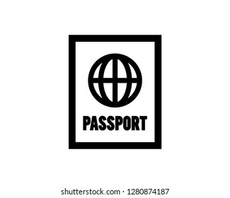 passport vector icon