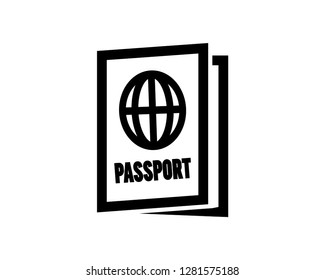 passport vector icon