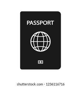 Passport Vector Icon Logo Isolated Illustration Stock Vector (Royalty ...