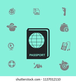 Passport vector illustration