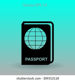 Passport vector illustration