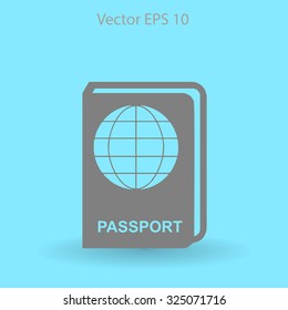 Passport vector illustration