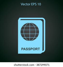 Passport vector illustration