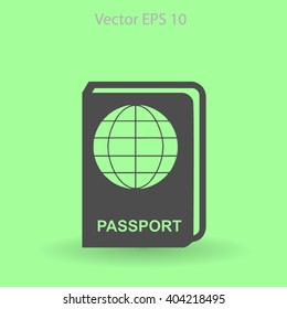 Passport vector illustration