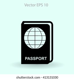 Passport vector illustration