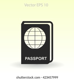 Passport vector illustration