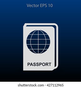 Passport vector illustration