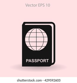 Passport vector illustration