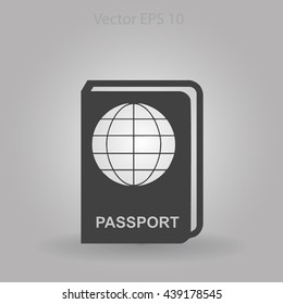 Passport vector illustration