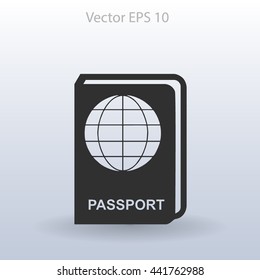 Passport vector illustration