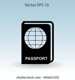 Passport vector illustration