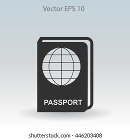 Passport vector illustration