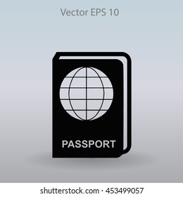 Passport vector illustration