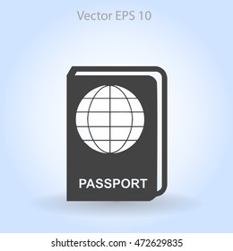 Passport vector illustration