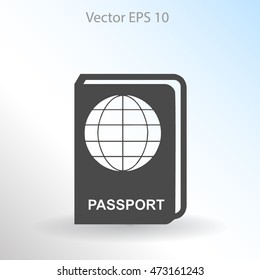 Passport vector illustration