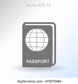 Passport vector illustration