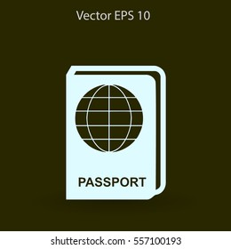 Passport vector illustration