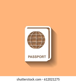 Passport vector illustration