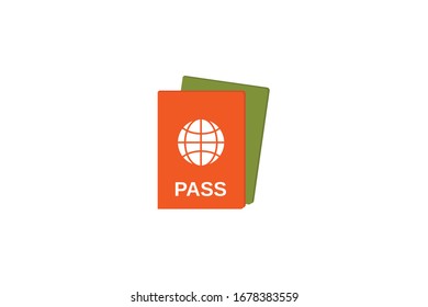 Passport Vector Object Airport Illustration
