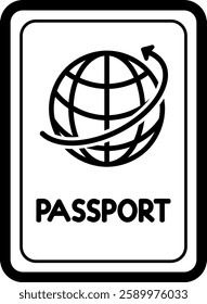 passport visa travel summer id identify pass ticket 7577