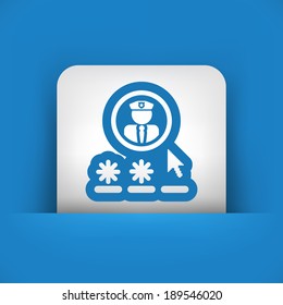 Password access concept 