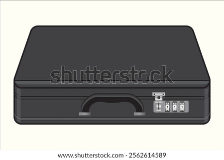 Password bag. Black bond password briefcase. Physics, mathematics, math, geometry, chemistry, biology, science. Questions and problems.