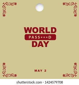 Password Day - Date protect your digital information, may 2