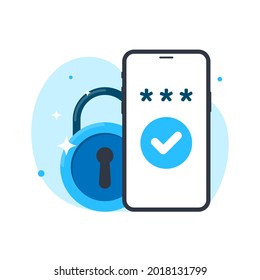 password has been reset successfully concept illustration flat design vector eps10. modern graphic element for landing page, empty state ui, infographic, icon